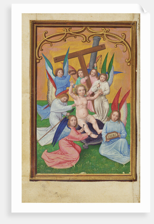 The Christ Child Surrounded by the Instruments of the Passion by Simon Bening