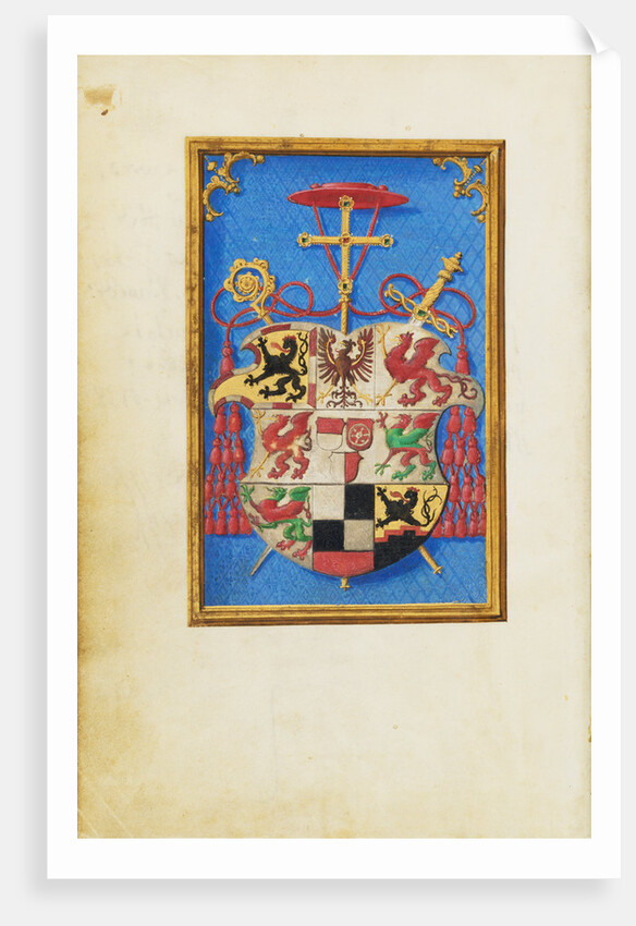 Blazon of Cardinal Albrecht von Brandenburg by Simon Bening