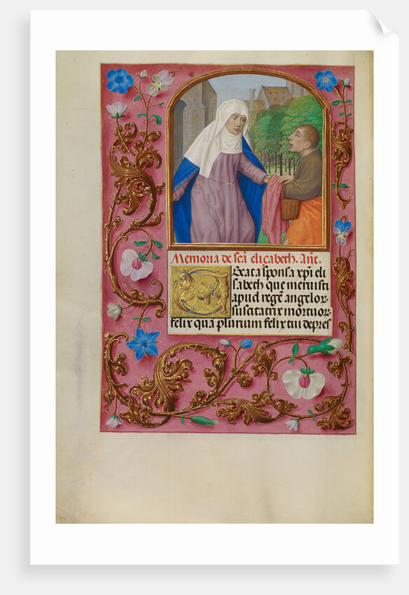 Saint Elizabeth by Workshop of Master of the First Prayer Book of Maximilian
