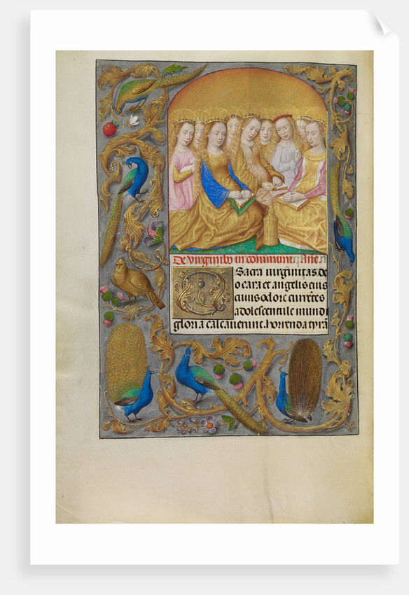 Virgin Saints by Workshop of Master of the First Prayer Book of Maximilian
