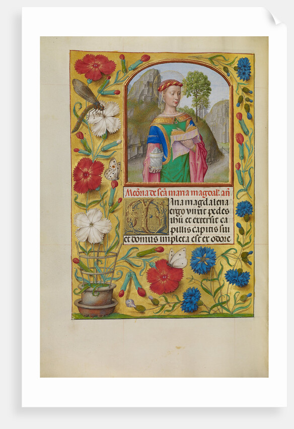 Mary Magdalene with a Book and an Ointment Jar by Workshop of Master of the First Prayer Book of Maximilian