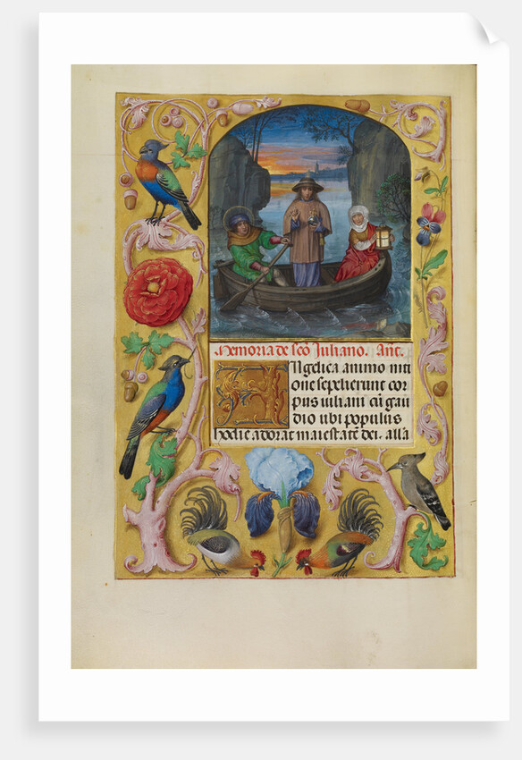 Saint Julianus and his Wife by Master of James IV of Scotland