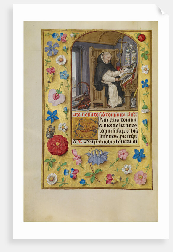 Saint Dominic by Master of James IV of Scotland