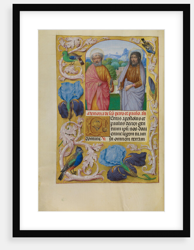Saints Peter and Paul by Workshop of Master of the First Prayer Book of Maximilian