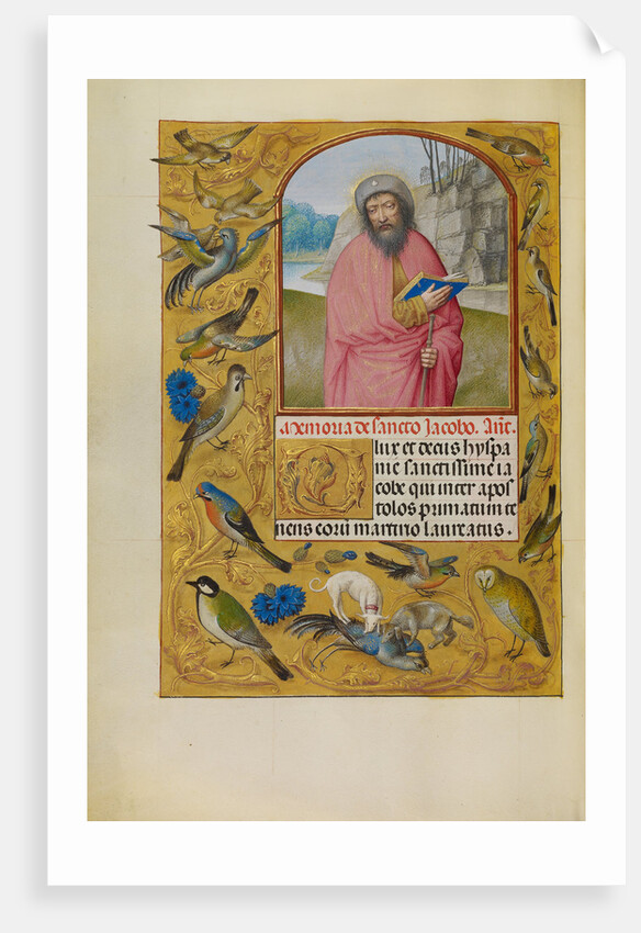 Saint James as a Pilgrim by Workshop of Master of the First Prayer Book of Maximilian