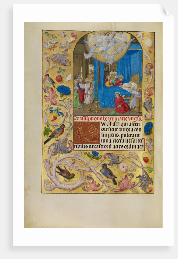 The Death of the Virgin by Master of the Lübeck Bible