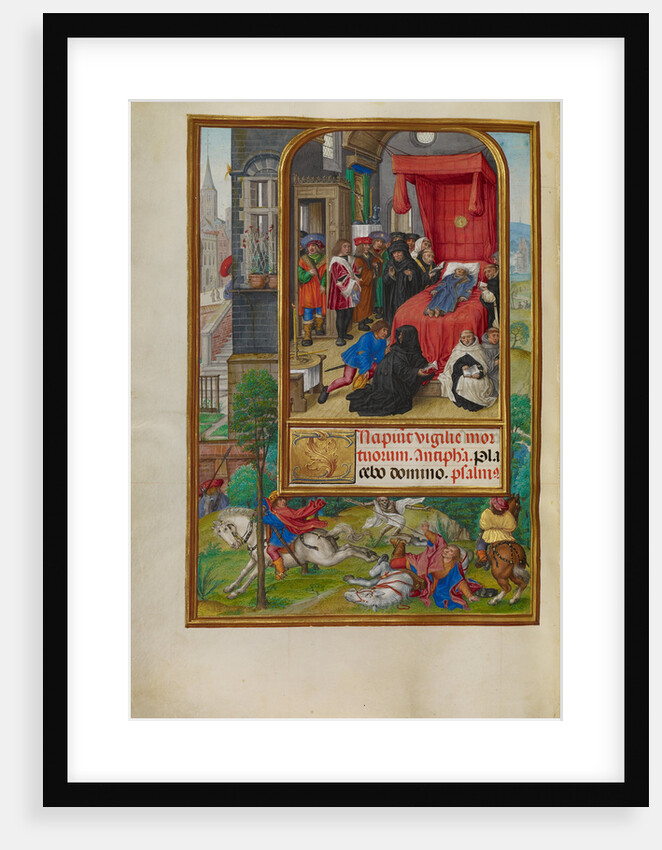 Deathbed Scene by Master of James IV of Scotland