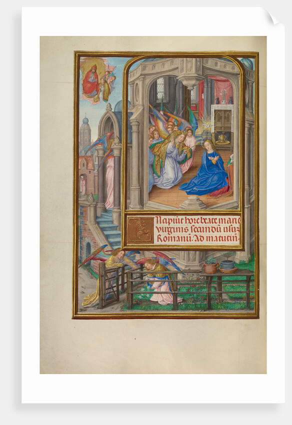 The Annunciation by Master of James IV of Scotland