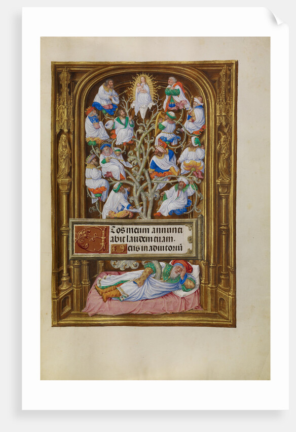 The Tree of Jesse by Master of James IV of Scotland