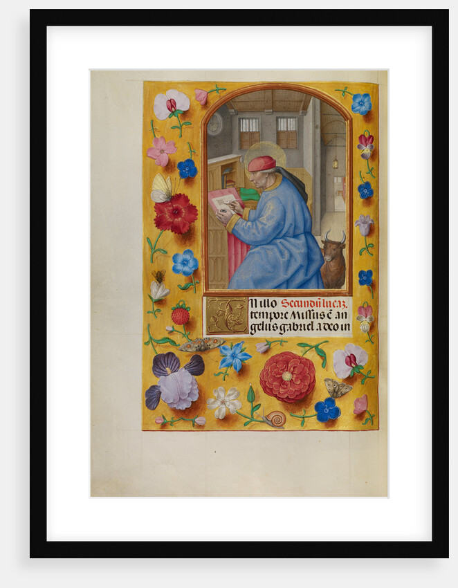 Saint Luke by Workshop of Master of the First Prayer Book of Maximilian