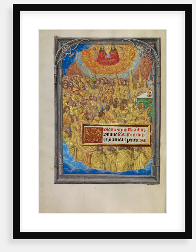 Martyrs and Saints Worshipping the Lamb of God by Master of James IV of Scotland