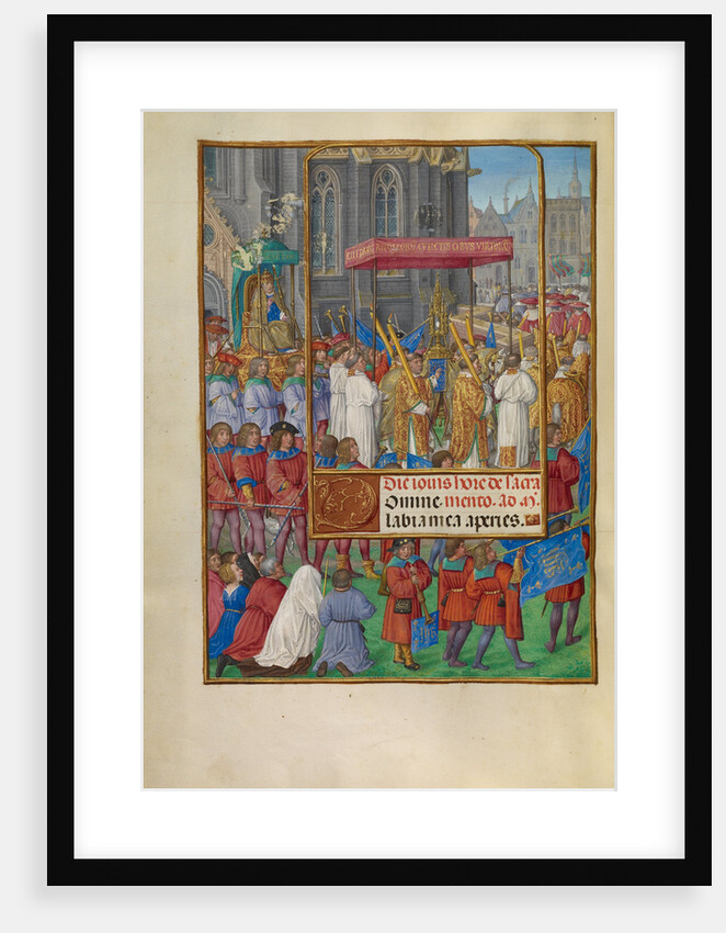 Procession for Corpus Christi by Master of James IV of Scotland