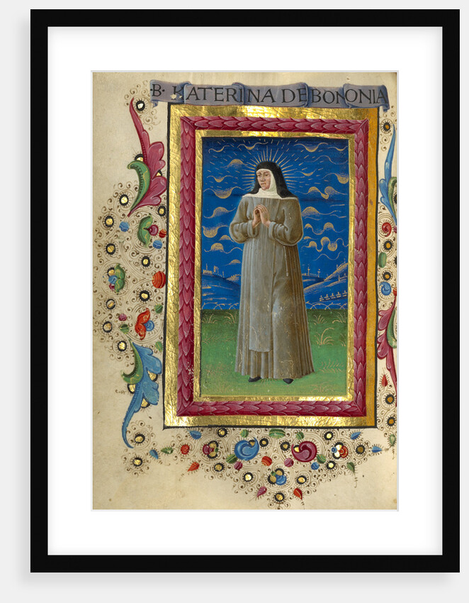 Saint Catherine of Bologna by Guglielmo Giraldi