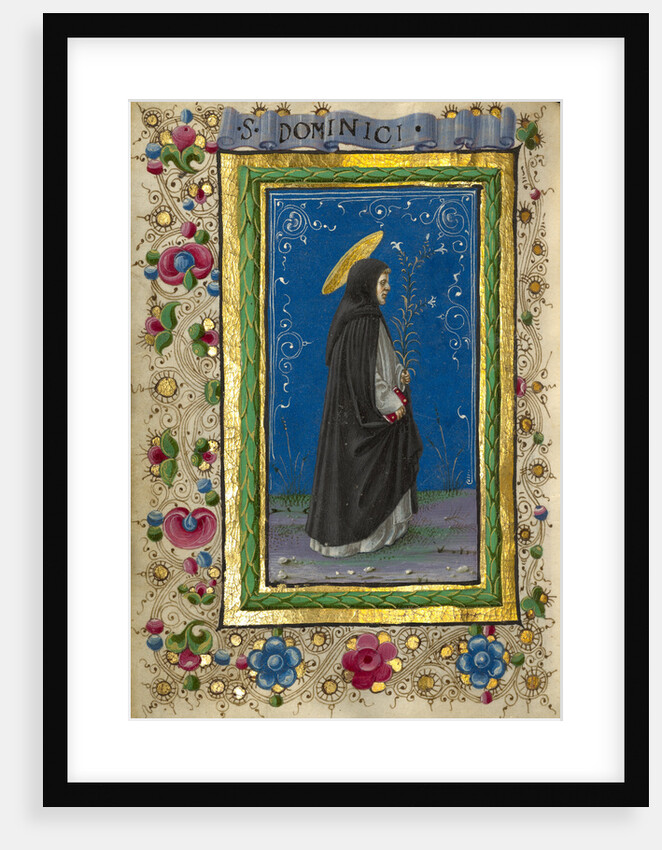 Saint Dominic by Taddeo Crivelli