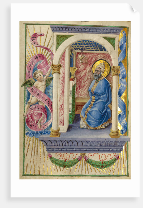 Saint Gregory by Taddeo Crivelli