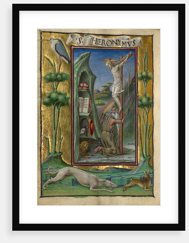 Saint Jerome in the Desert by Taddeo Crivelli