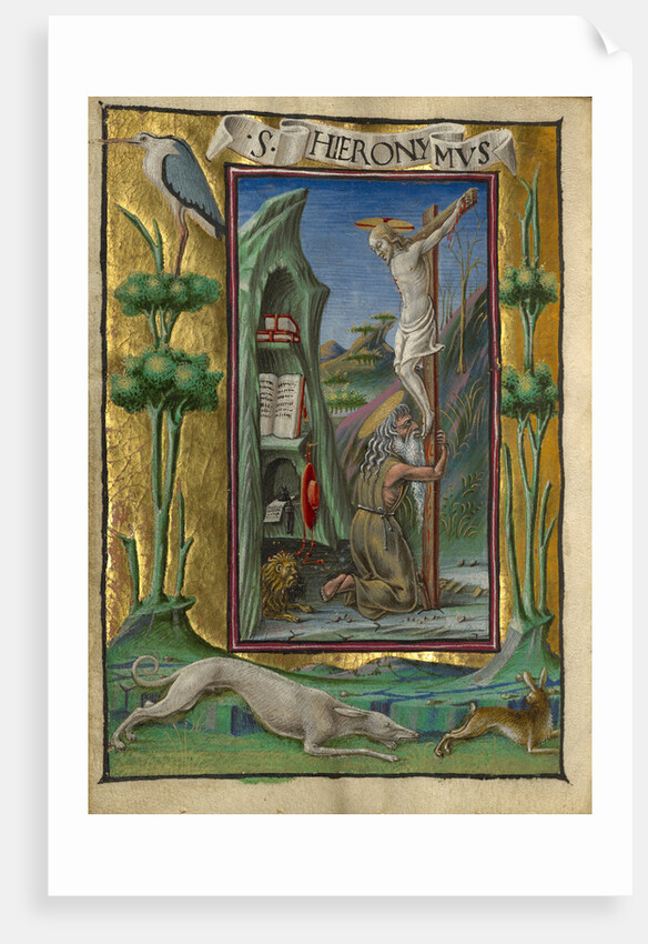 Saint Jerome in the Desert by Taddeo Crivelli