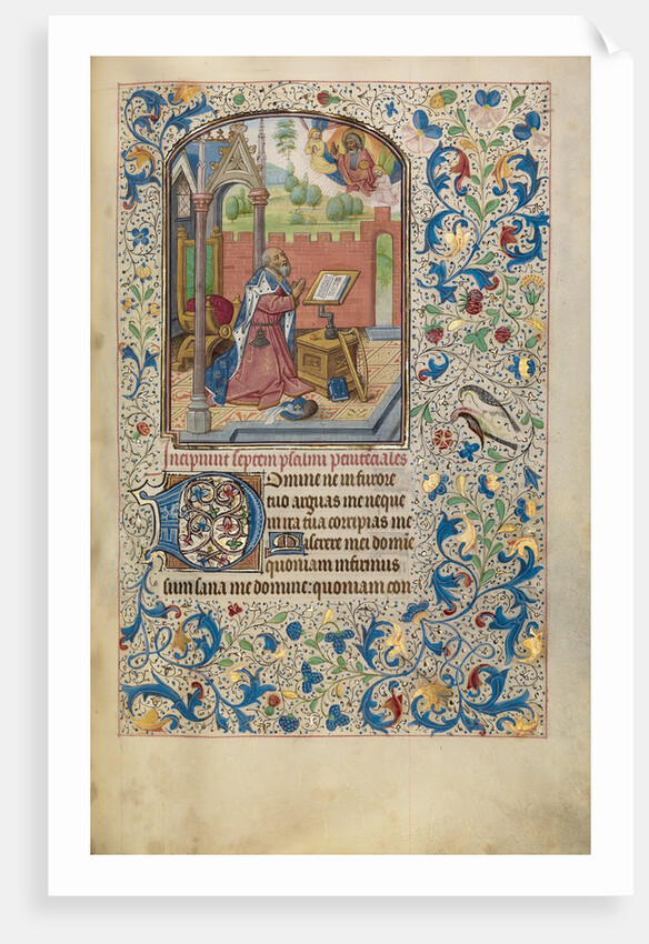 David in Prayer by Willem Vrelant