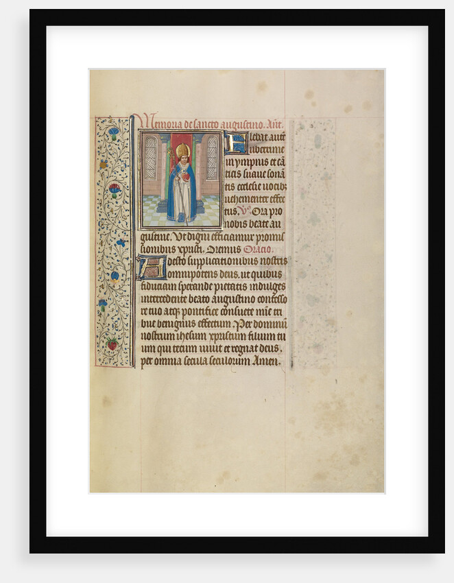 Saint Augustine by Workshop of Willem Vrelant