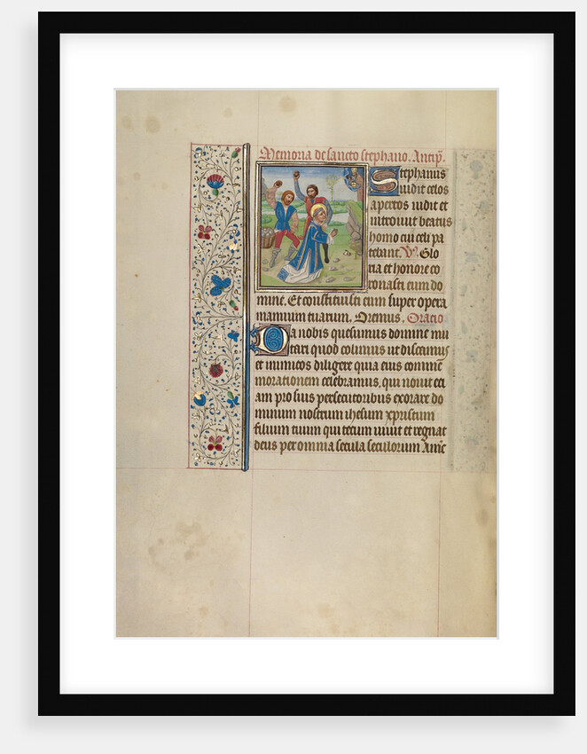 The Stoning of Saint Stephen by Workshop of Willem Vrelant