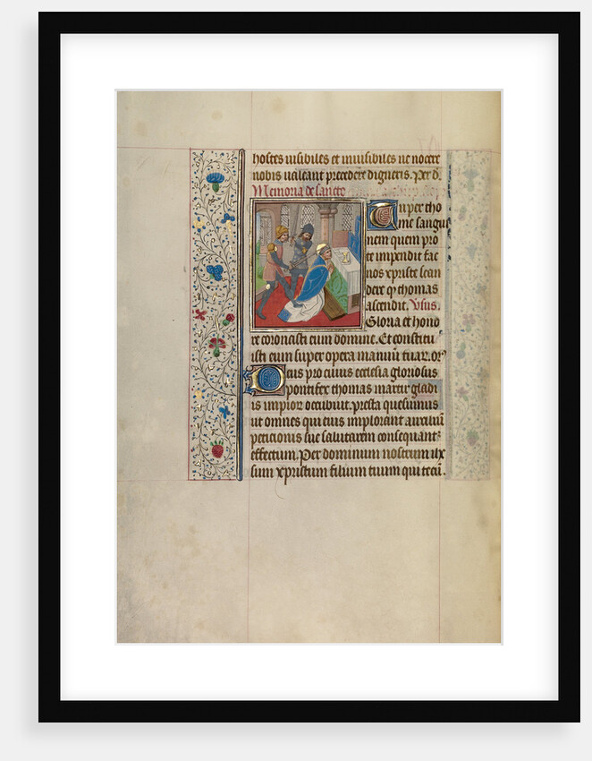 The Martyrdom of Saint Thomas Becket by Workshop of Willem Vrelant