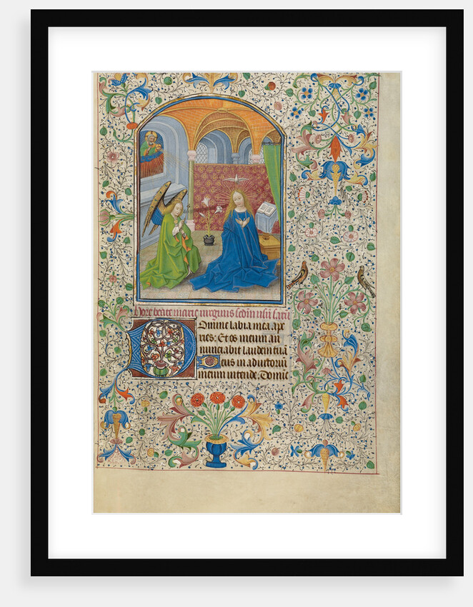 The Annunciation by Willem Vrelant