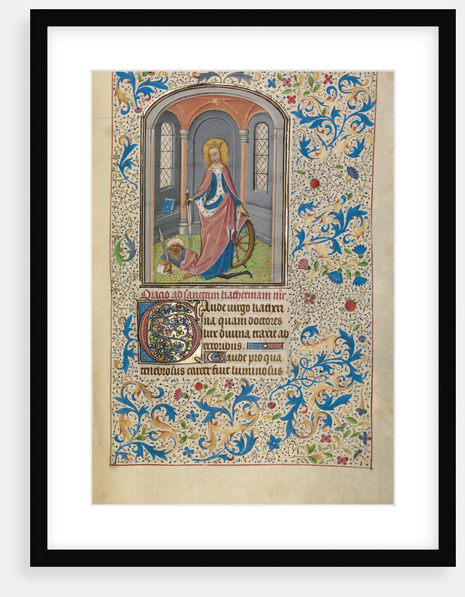 Saint Catherine by Willem Vrelant