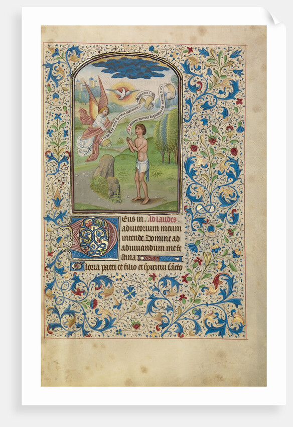 A Man Praying to the Holy Spirit by Willem Vrelant