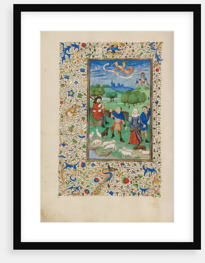 The Annunciation to the Shepherds by Anonymous