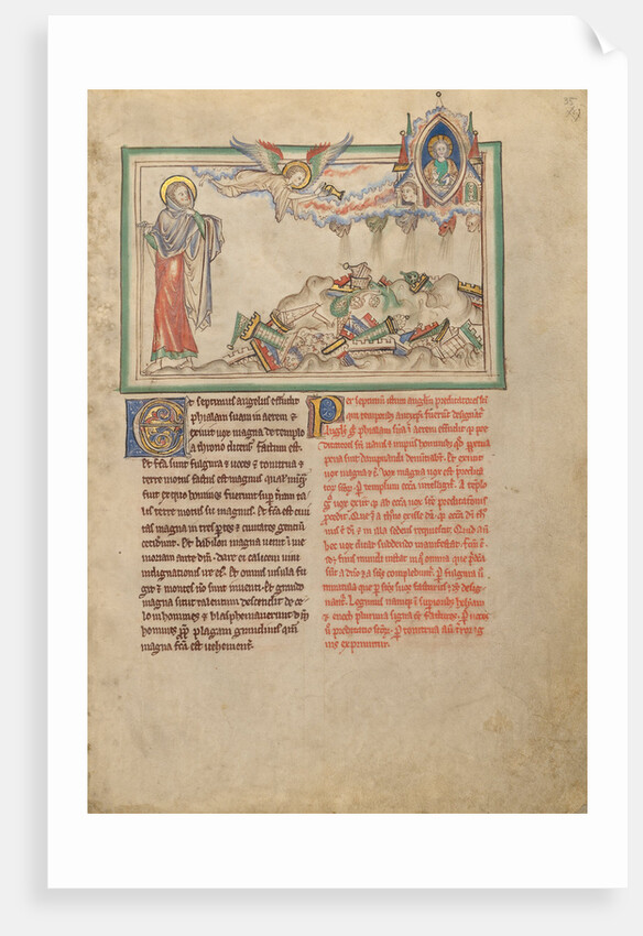 The Angel Pouring Out from the Seventh Vessel by Anonymous