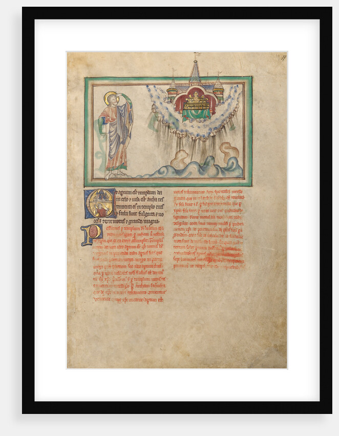 The Temple of God with the Tabernacle in the Sky by Anonymous