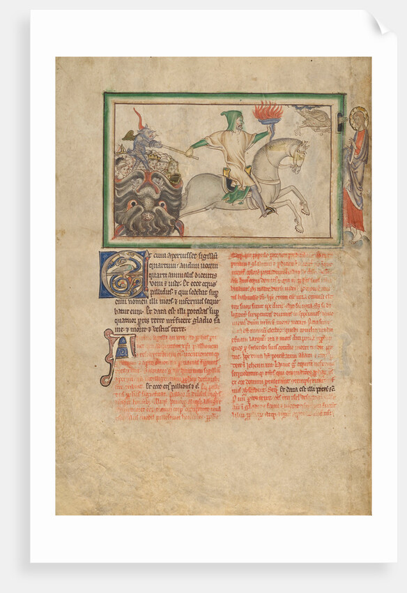 The Opening of the Fourth Seal: The Fourth Horseman by Anonymous