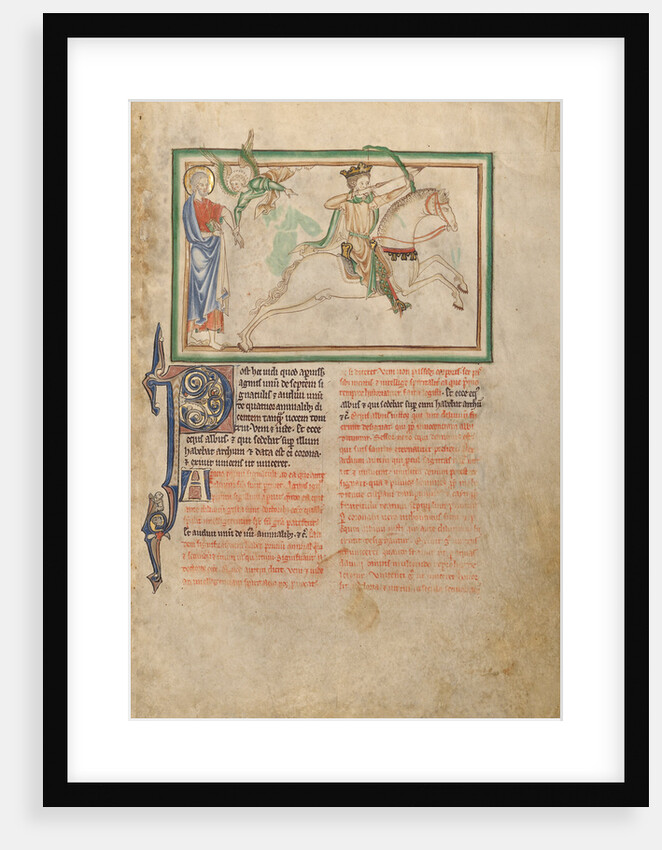 The Opening of the First Seal: The First Horseman by Anonymous