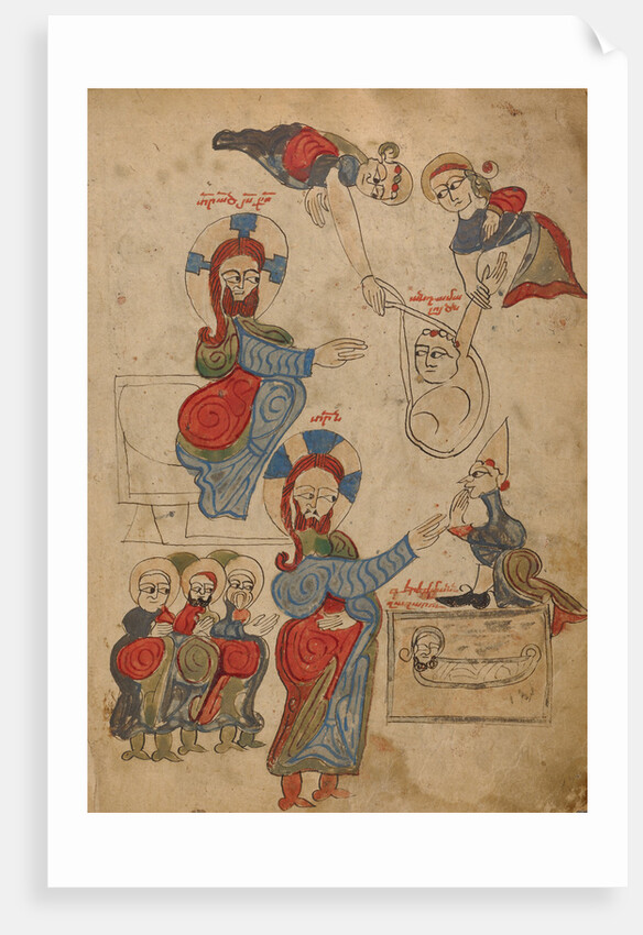 The Healing of the Paralytic, The Raising of Lazarus by Anonymous