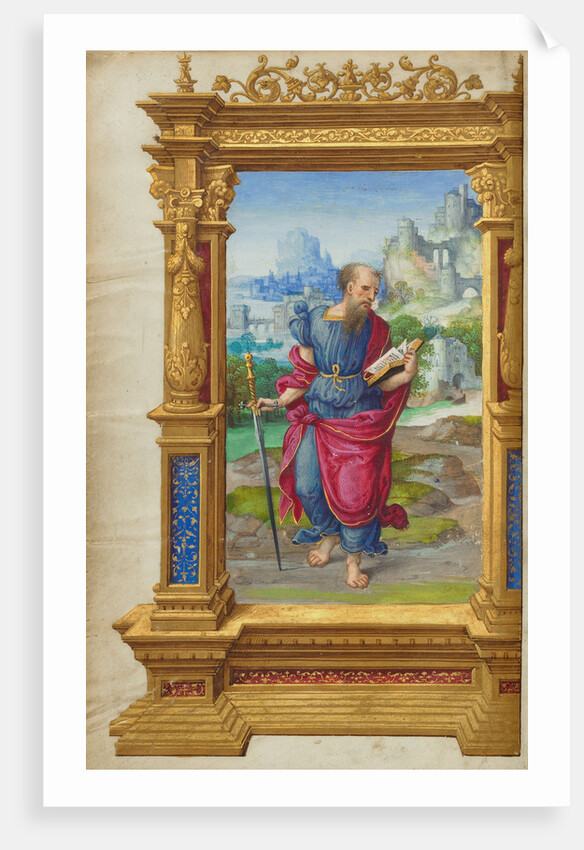 Saint Paul by Master of the Getty Epistles
