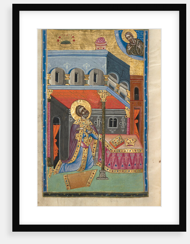 David in Prayer by Malnazar