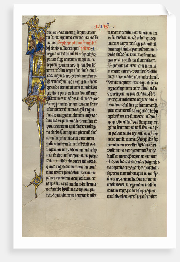 Initial I: Scenes from the Life of Esther by Anonymous