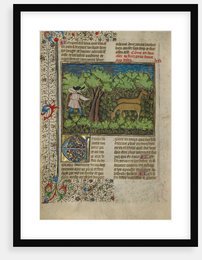 An Archer Shooting at Deer by Anonymous