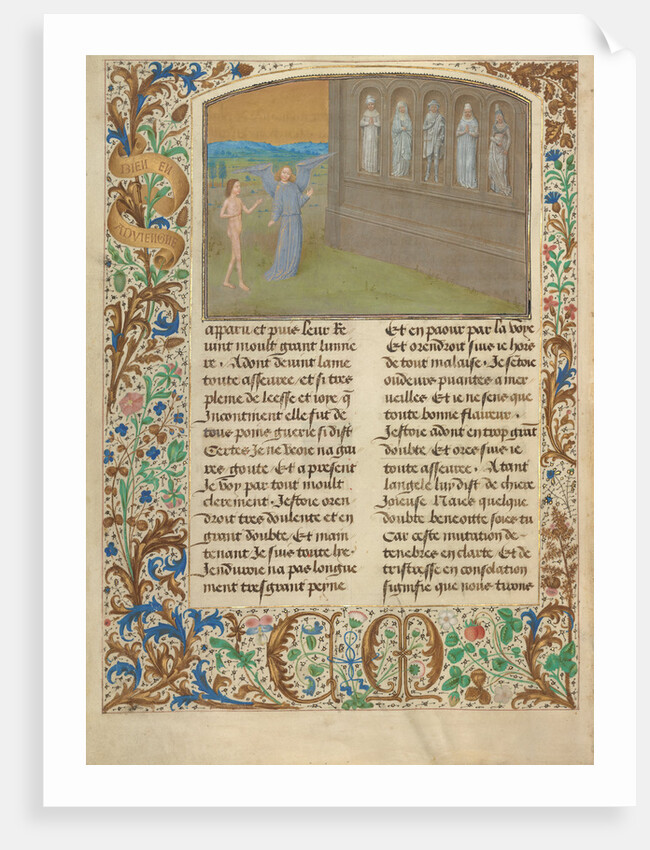 The Wall of Heaven Where the Bad but Not Very Bad Are in Temporary Discomfort by Simon Marmion