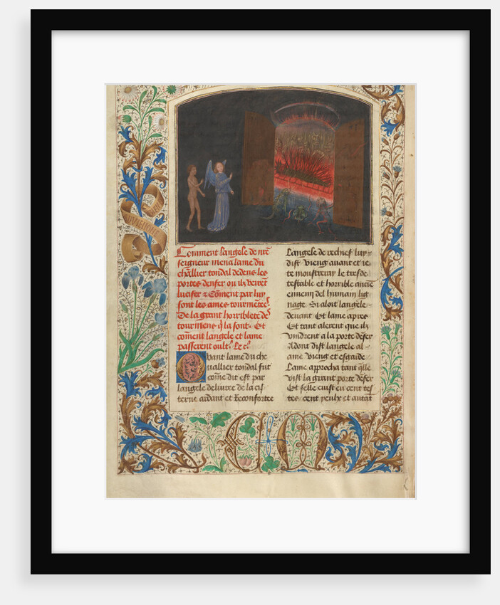 The Gates of Hell and Lucifer by Simon Marmion