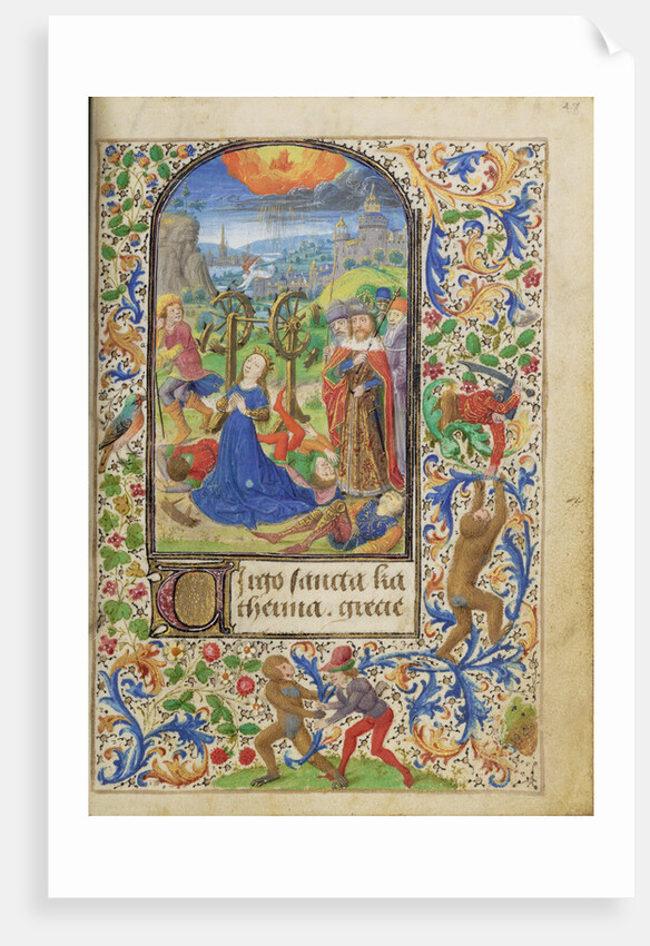 The Martyrdom of Saint Catherine by Lieven van Lathem