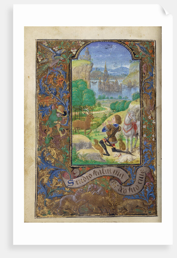 Saint Hubert by Lieven van Lathem