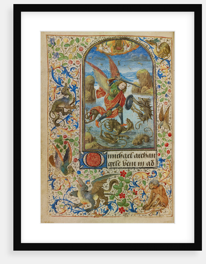 Saint Michael by Lieven van Lathem