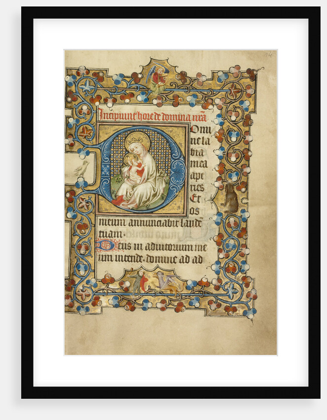 Initial D: The Virgin and Child by Masters of Dirc van Delf