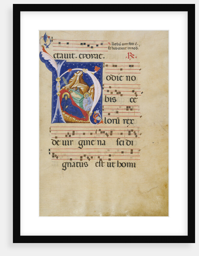 Initial H: The Nativity by Master of Gerona