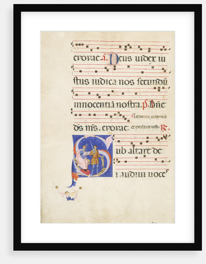 Initial S: The Massacre of the Innocents by Master of Gerona