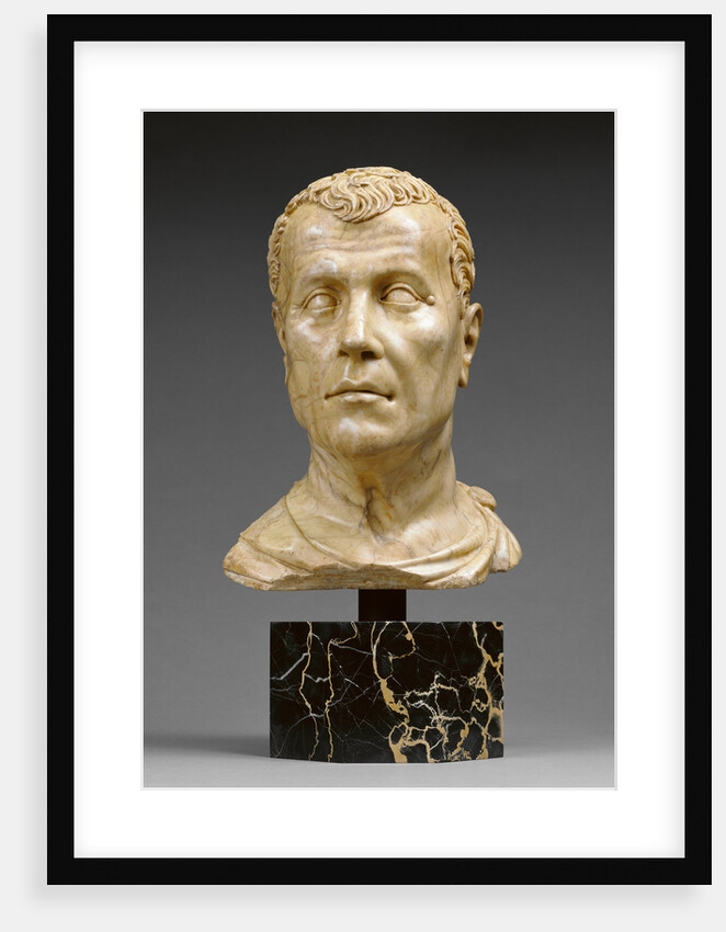 Head of a Man (possibly a portrait of Cicero, 106 - 43 B.C.) by Conrat Meit