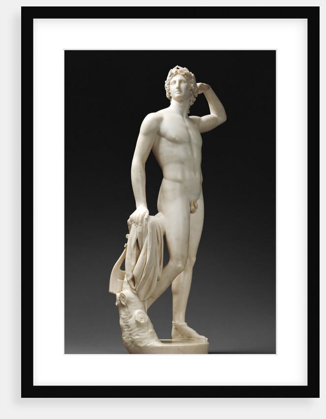 Apollo Crowning Himself by Antonio Canova