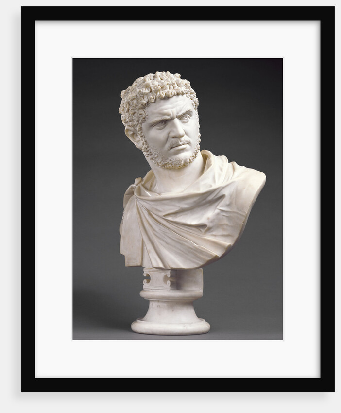 Bust of Emperor Caracalla (born 188, reigned A.D. 211 - 217) by Bartolomeo Cavaceppi