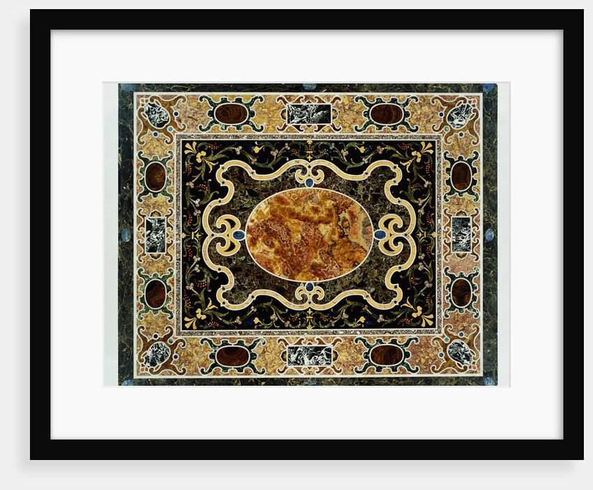 Pietre dure Table by Anonymous